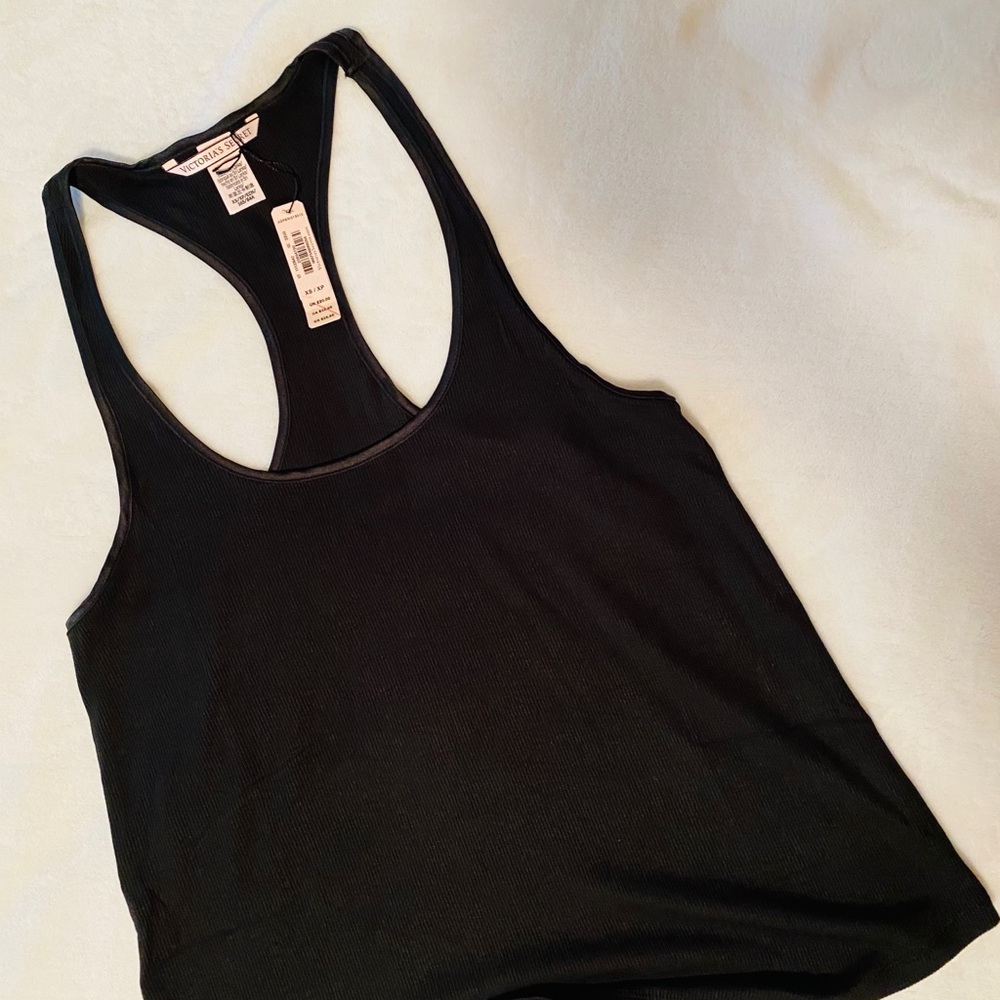 Victoria’s Secret Black Basic Cami Top Black